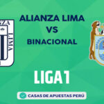 Alianza Lima vs Binacional pronostico de la Liga 1 Perú