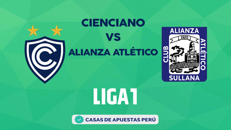 Cienciano vs Alianza Atlético pronostico de la Liga 1 Perú