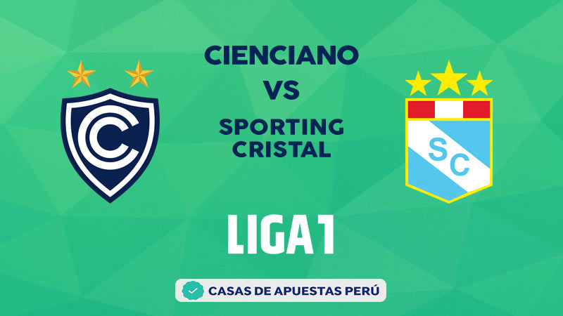 Cienciano Vs Sporting Cristal pronostico de la Liga 1 Perú