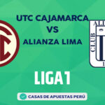 UTC Cajamarca vs Alianza Lima pronostico de la Liga 1 Perú