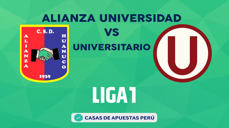 Alianza Universidad vs Universitario pronostico de la Liga 1 Perú