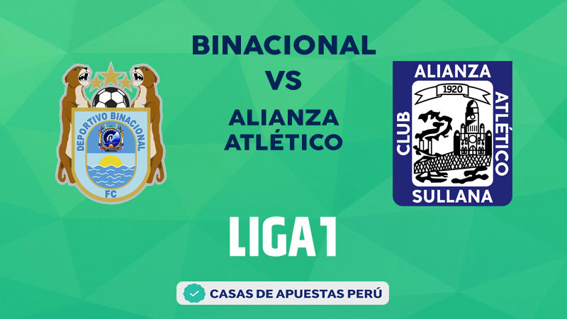 Binacional vs Alianza Atlético pronostico de la Liga 1 Perú