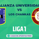 Alianza Universidad vs Los Chankas pronostico de la Liga 1 Perú