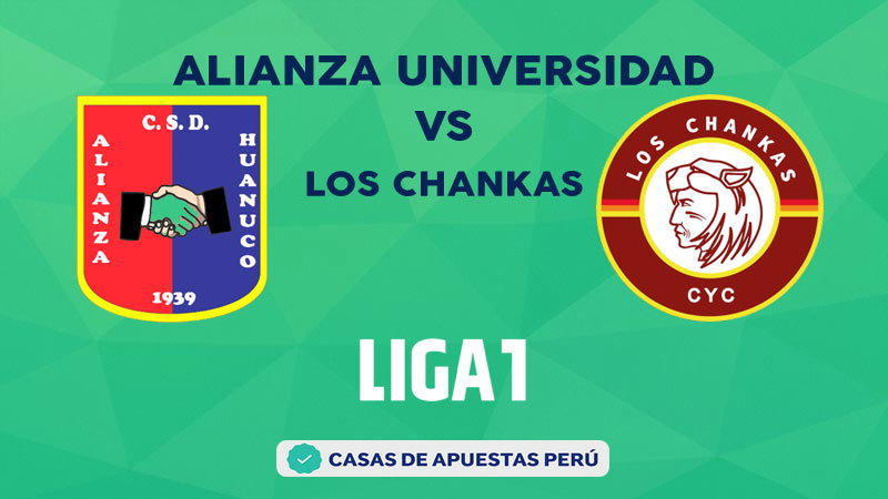 Alianza Universidad vs Los Chankas pronostico de la Liga 1 Perú