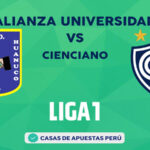 Alianza Universidad vs Cienciano pronostico de la Liga 1 Perú