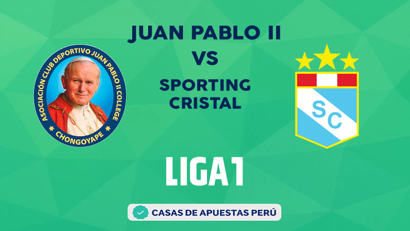 Juan Pablo II College vs Sporting Cristal pronostico de la Liga 1 Perú