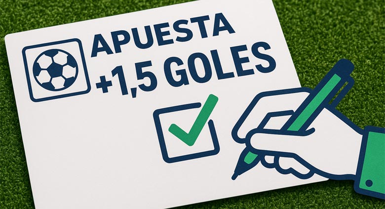 Más de 1.5 goles en apuestas deportivas