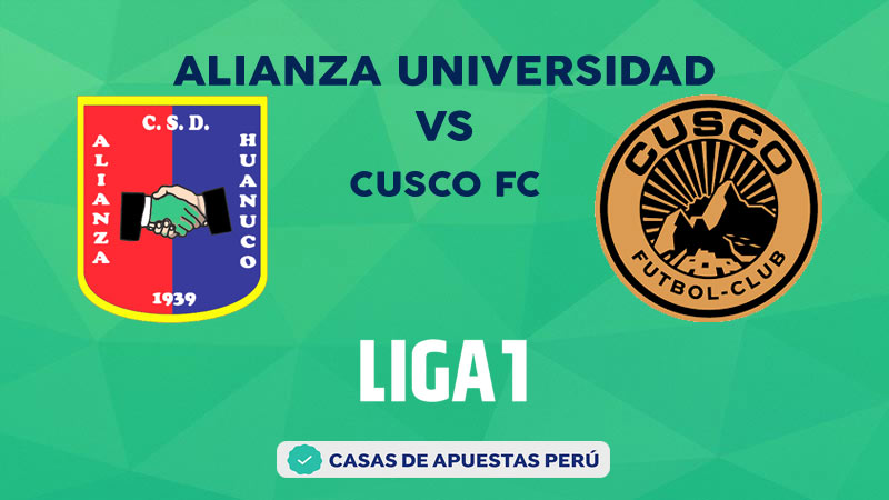Alianza Universidad vs Cusco FC pronostico de la Liga 1 Perú