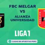 FBC Melgar vs Alianza Universidad pronostico de la Liga 1 Perú