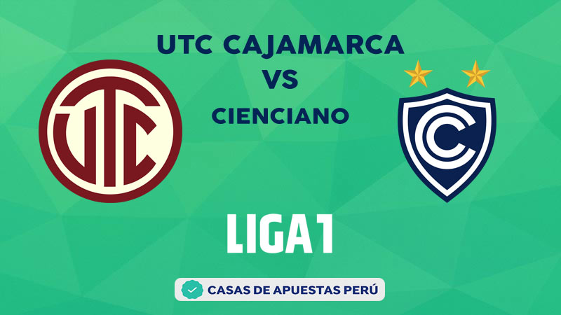 UTC Cajamarca vs Cienciano pronostico de la Liga 1 Perú