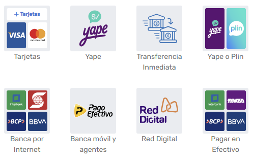 Métodos de depósito en Betcris Perú Betcris Perú métodos de pago