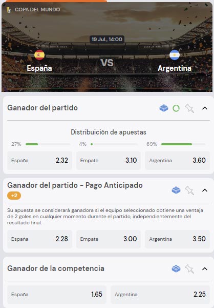 Cómo funcionan las apuestas si el partido final del Mundial se va a penales